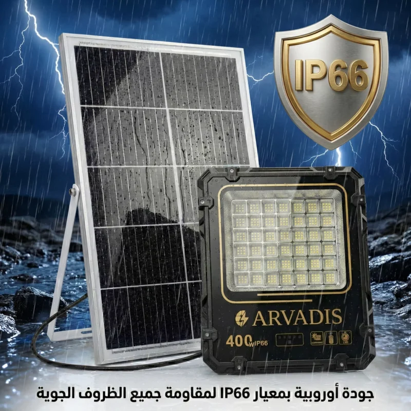 400W + Solar panel + Rain d
